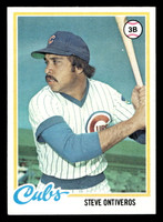 1978 Topps #76 Steve Ontiveros Near Mint+  ID: 518889