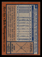 1978 Topps #83 Bob Montgomery Near Mint  ID: 518922