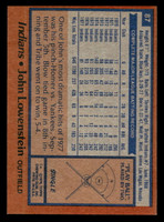 1978 Topps #87 John Lowenstein Ex-Mint  ID: 518936