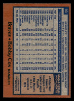 1978 Topps #93 Bobby Cox DP Ex-Mint  ID: 518962