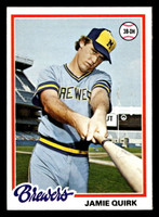 1978 Topps #95 Jamie Quirk Near Mint  ID: 518969