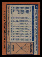 1978 Topps #97 Stan Bahnsen Near Mint  ID: 518976