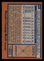 1978 Topps #100 George Brett Near Mint  ID: 518989