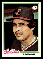 1978 Topps #101 Sid Monge Near Mint  ID: 518992