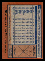 1978 Topps #103 Tom Murphy Near Mint  ID: 519000