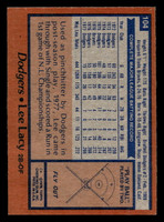 1978 Topps #104 Lee Lacy Near Mint  ID: 519004