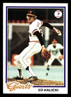 1978 Topps #107 Ed Halicki Ex-Mint 