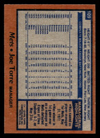 1978 Topps #109 Joe Torre MG Near Mint  ID: 519026