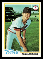 1978 Topps #113 Don Carrithers Near Mint  ID: 519044