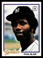 1978 Topps #114 Paul Blair Near Mint  ID: 519046