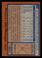 1978 Topps #117 John Montague Near Mint  ID: 519059