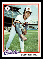 1978 Topps #119 Dennis Martinez Near Mint+  ID: 519067
