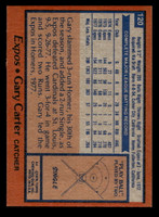 1978 Topps #120 Gary Carter Near Mint  ID: 519070