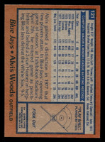 1978 Topps #121 Alvis Woods Ex-Mint  ID: 519073