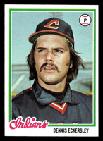 1978 Topps #122 Dennis Eckersley Near Mint  ID: 519079