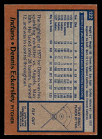 1978 Topps #122 Dennis Eckersley Ex-Mint  ID: 519080