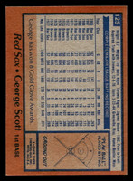 1978 Topps #125 George Scott Near Mint  ID: 519090