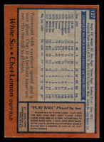 1978 Topps #127 Chet Lemon Near Mint  ID: 519098