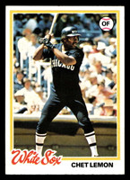 1978 Topps #127 Chet Lemon Near Mint  ID: 519100