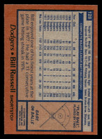 1978 Topps #128 Bill Russell Near Mint  ID: 519102