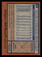 1978 Topps #128 Bill Russell Near Mint+  ID: 519103