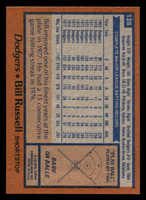 1978 Topps #128 Bill Russell Near Mint+  ID: 519104