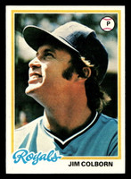 1978 Topps #129 Jim Colborn Near Mint  ID: 519107