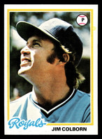 1978 Topps #129 Jim Colborn Near Mint  ID: 519108