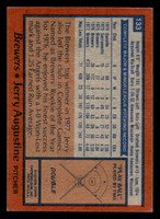 1978 Topps #133 Jerry Augustine Ex-Mint  ID: 519122