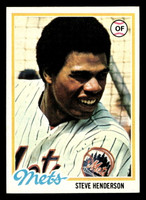 1978 Topps #134 Steve Henderson Near Mint RC Rookie  ID: 519125