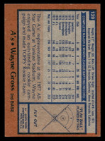 1978 Topps #139 Wayne Gross Near Mint  ID: 519145