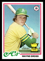 1978 Topps #139 Wayne Gross Near Mint+  ID: 519148
