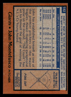 1978 Topps #142 John Montefusco Near Mint  ID: 519160