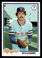 1978 Topps #146 Doyle Alexander Near Mint  ID: 519175