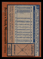 1978 Topps #156 Andy Messersmith Near Mint+  ID: 519216