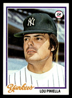 1978 Topps #159 Lou Piniella Ex-Mint  ID: 519226