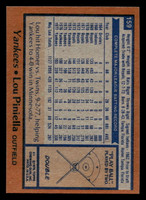 1978 Topps #159 Lou Piniella Near Mint  ID: 519227