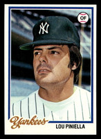 1978 Topps #159 Lou Piniella Near Mint  ID: 519228