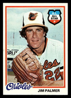 1978 Topps #160 Jim Palmer Near Mint  ID: 519229