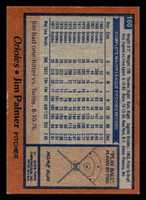 1978 Topps #160 Jim Palmer Near Mint  ID: 519229