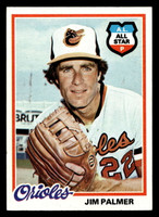1978 Topps #160 Jim Palmer Ex-Mint  ID: 519230