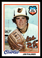1978 Topps #160 Jim Palmer Near Mint  ID: 519231