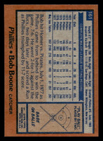 1978 Topps #161 Bob Boone Near Mint+  ID: 519236