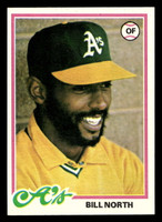 1978 Topps #163 Bill North Near Mint  ID: 519241