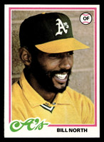 1978 Topps #163 Bill North Near Mint  ID: 519244
