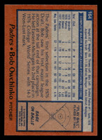 1978 Topps #164 Bob Owchinko Near Mint RC Rookie  ID: 519246