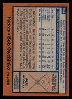 1978 Topps #164 Bob Owchinko Near Mint RC Rookie  ID: 519248