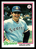 1978 Topps #166 Carlos Lopez Near Mint+  ID: 519256