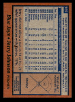 1978 Topps #169 Jerry Johnson Near Mint+  ID: 519265