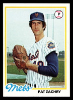 1978 Topps #171 Pat Zachry Near Mint 